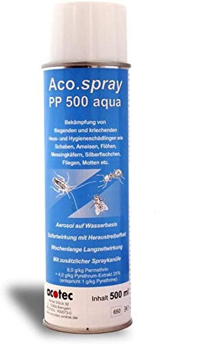 acotec Aco.Spray PP 500 Aqua - Spezialspray zur effektiven Schädlingsbekämpfung in Räumen