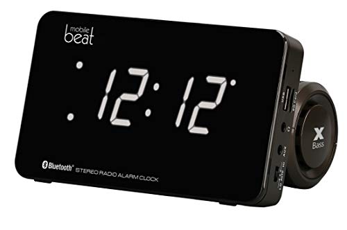 Silva Schneider mobile beat CSS 1609 BT Clock Sound System, Radio, Uhr, Wecker, Zeiteinstellung über RDS, anthrazit, 241007, Schwarz, 9,5