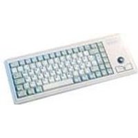 Cherry Compact-Keyboard G84-4400 - Tastatur - USB - Deutsch - Hellgrau (G84-4400LUBDE-0)