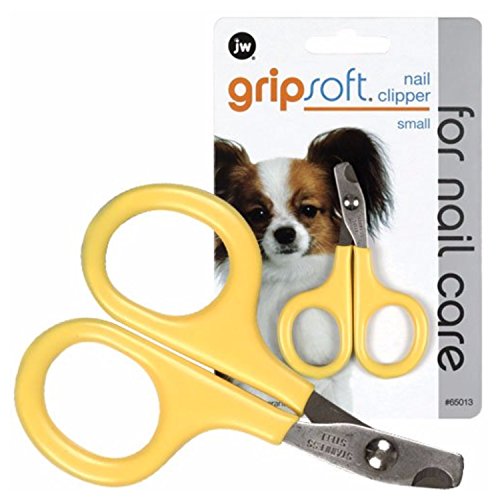 JW (12 Pack) PetMate Pet GripSoft Nail Scissors for Dogs Small
