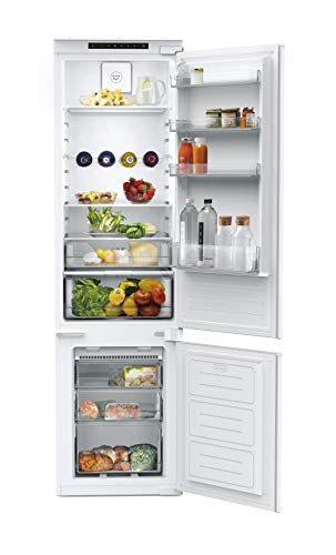 Candy BCBF 192 F Kühlschrank, integrierbar, nicht Frost im Gefrierschrank, Höhe 1,93 m, 281 l, Flasche, LED, Weiß, Energieeffizienzklasse A+