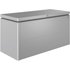 BIOHORT Aufbewahrungsbox »LoungeBox«, BxHxT: 160 x 83,5 x 70 cm, silber-metallic - silberfarben