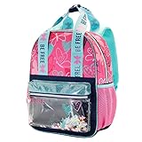 Oh My Pop! Be Free-Klein Glitter Rucksack, Rosa