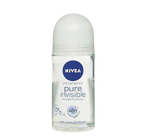 NIVEA Women "Pure Invisible" Deo Roll-on, Anti-Perspirant - 6er Pack (6 x 50ml)