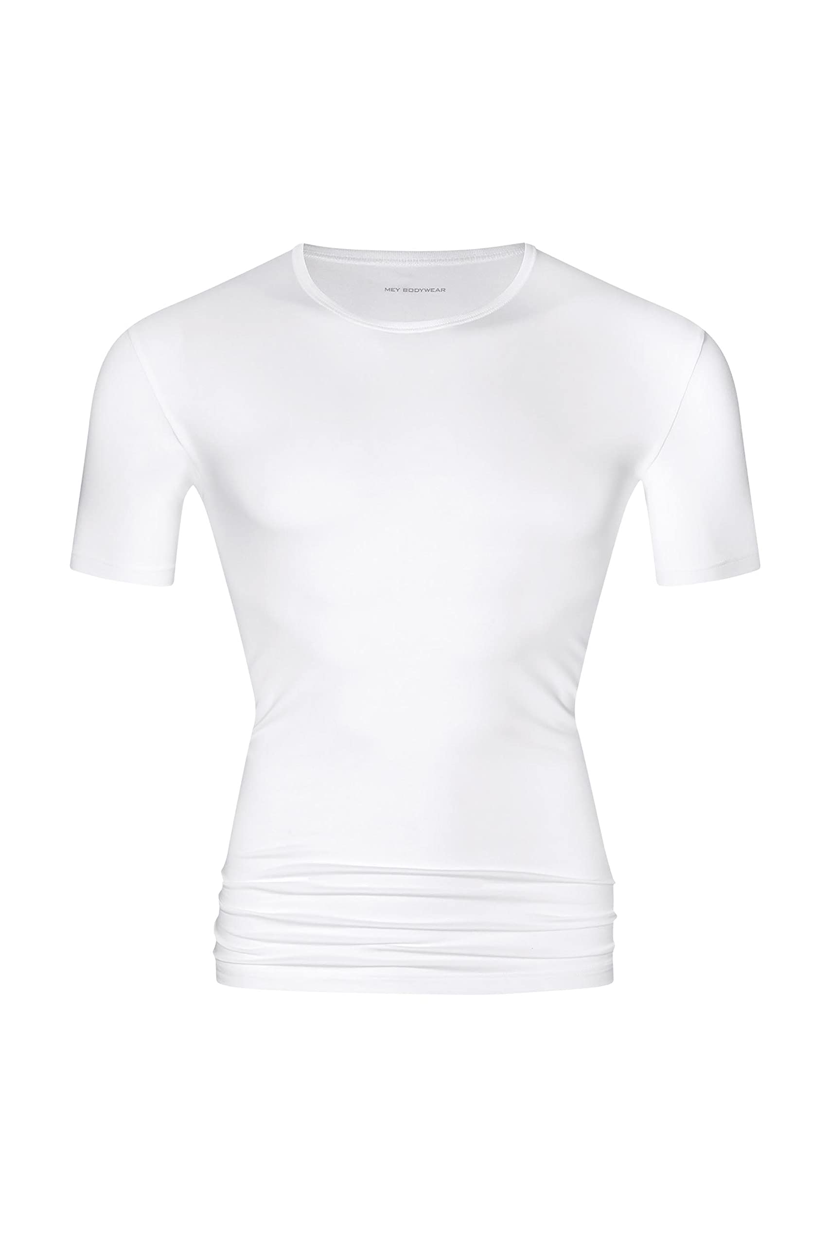 Mey Dry Cotton O-Ausschnitt T-Shirt Weiß - Grösse M - Herren - Bekleidung - Slim-fit - 46002
