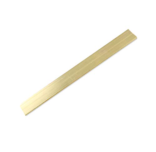 GOONSDS Messing Flache Rechteckige Stab Stock Craft Bar Stärke: 3Mm Länge: 50Cm / 19.68Inch 1PCS,Width: 40mm