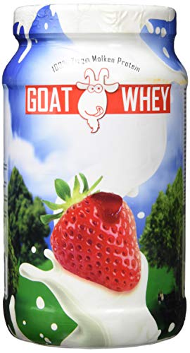 LSP Sports Nutrition Goat Whey (Ziegen Molken Protein) Erdbeere, 600 g