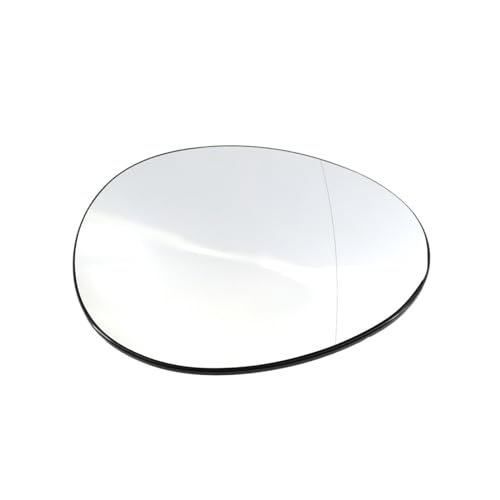 Auto-Seitenspiegel-Glaslinse, beheiztes Seiten-Rückspiegelglas, kompatibel mit R55 S/JCW/Clubman 2008–2014, Außenzubehör (Color : R)