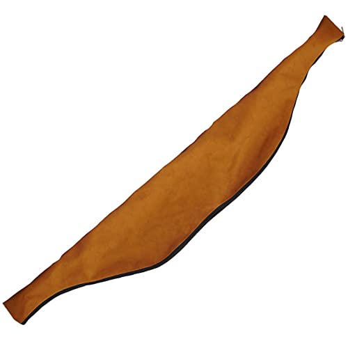 Bogenschießen Traditionelle Bogentasche Wasserdicht Bogenhülle Bogensport Bögen Schutzhülle Leder Longbogen Recurvebogen Fall (Braun)