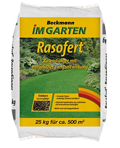 BECKMANN IM GARTEN Rasendünger »Rasofert«, 25 kg Sack für ca. 500 m²