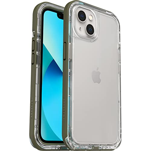 LifeProof für Apple iPhone 13, sturzgeschützte, schmutzabweisende und schneesichere Schutzhülle, Next Serie,Transparent/Grün