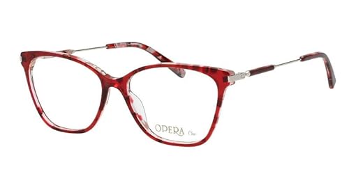 Opera Damenbrille, CH444, Brillenfassung., rot