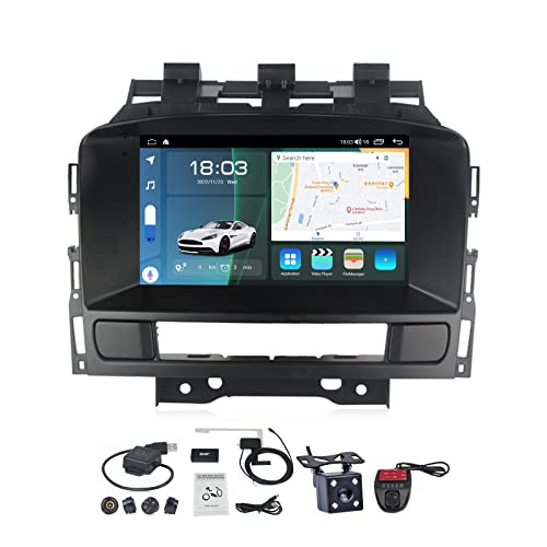 Android 11 Autoradio mit Navigation für Buick Verano 2012-2013/Opel Vauxhall Astra J 2010-2013, 7 Zoll Screen mit Blende Unterstützt BT Carplay Android Auto FM RDS Lenkradsteuerung (Size : M200S)