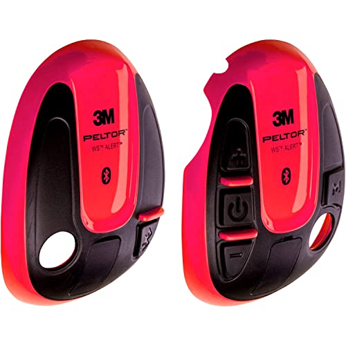 3M Peltor Ersatzschalen für Gehörschutz Alert Bluetooth Rot