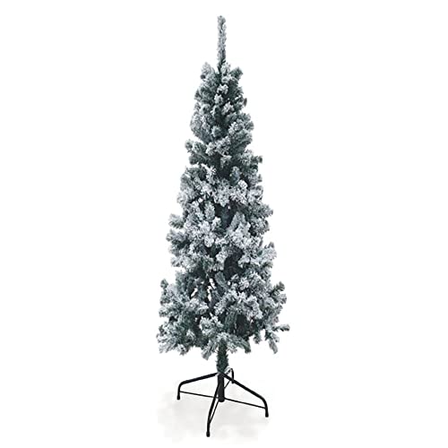 Weihnachtsbaum schmal schneebedeckt, H.180 cm, Sestriere 436 Zweige