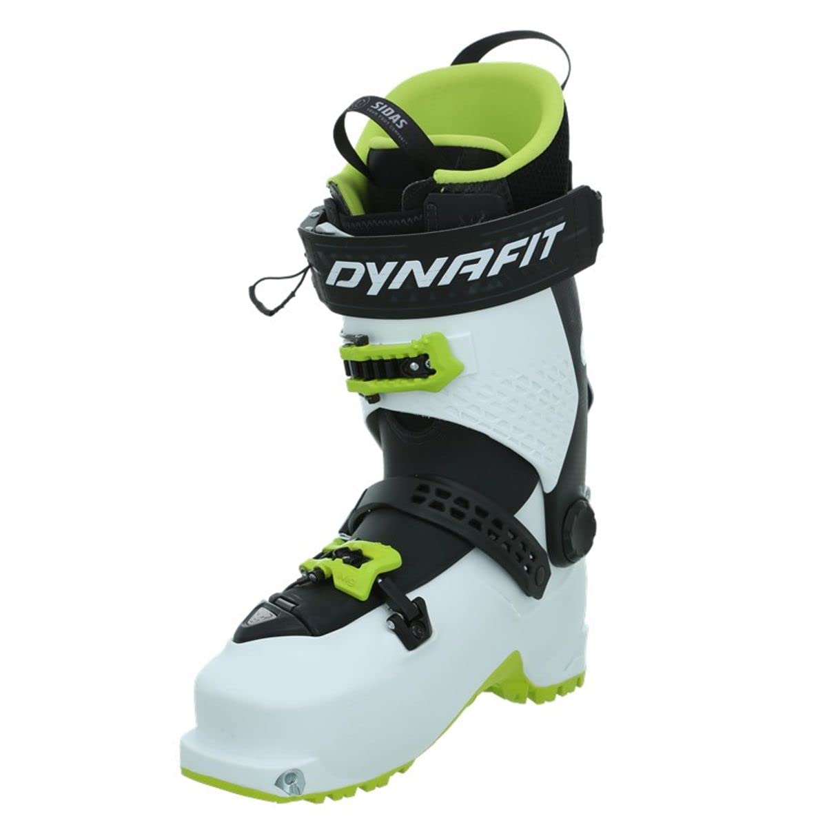 DYNAFIT Herren HOJI Free 110 Ski-Stiefel, White/Lime Punch, 44 EU