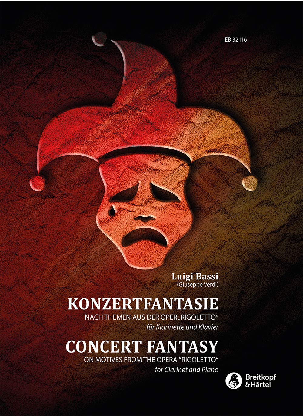 Konzertfantasie nach Themen aus Rigoletto für Klarinette und Klavier (EB 32116)