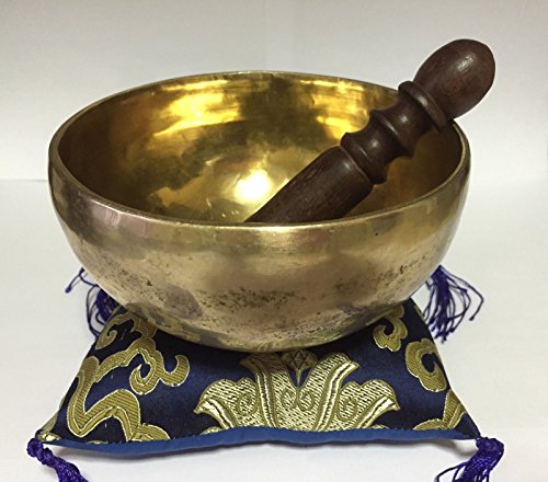 15,2 cm Superb B Krone Chakra Alte Tibet Klangschale, Meditation Schalen, Hand geschlagen Klangschale, handgefertigt aus Nepal, Klangschalen.