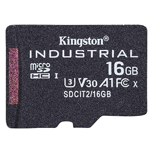 Kingston Industrial 32GB microSDHC C10 A1 pSLC Karte + SD Adapter SDCIT2/32GB
