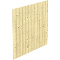 Skan Holz Seitenwand Deckelschalung Leimholz 230 cm x 220 cm