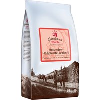 Vorratspaket: Stephans Mühle Pferdeleckerlis 15 x 1 kg - Holunder-Hagebutte