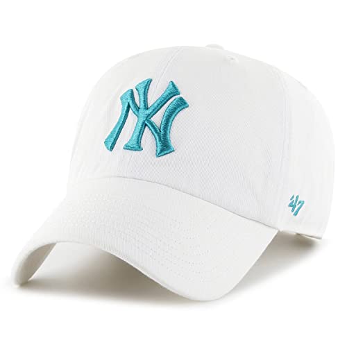 '47 Brand Strapback Cap - CLEAN UP New York Yankees weiß