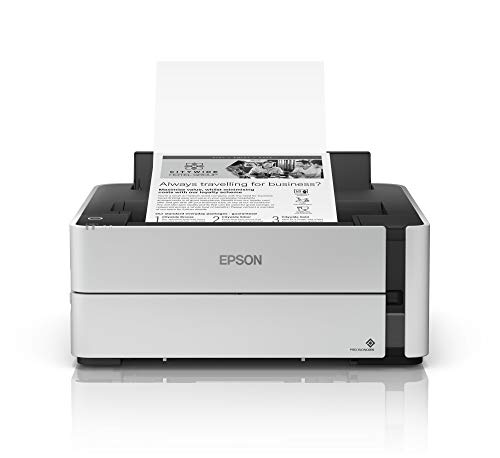 Epson EcoTank ET-M3170 Mono-Tintenstrahl-Multifunktionsdrucker A4 Drucker, Scanner, Kopierer, Fax LAN, WLAN, Duplex, Duplex-ADF, Tintentank-System