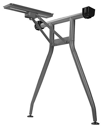 Tischgestell Grau klappbar 725mm Gesamthöhe für Klapptisch, Liege uvm.