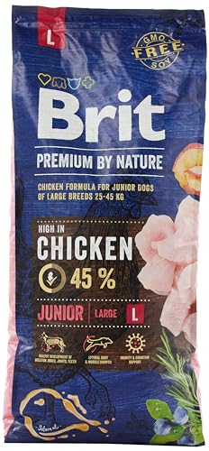 Brit Premium by Nature JUNIOR L 15kg Hundefutter Trockenfutter