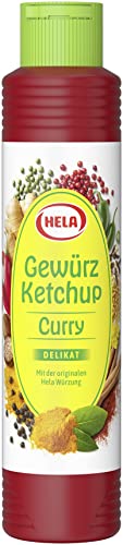 HELA Curry Gewürz Ketchup delikat, 12er Pack (12 x 500 ml)