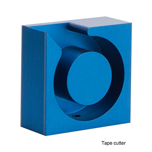 belaDESIGN Klebefilmabroller Einzel-Model, Aluminum, Blau