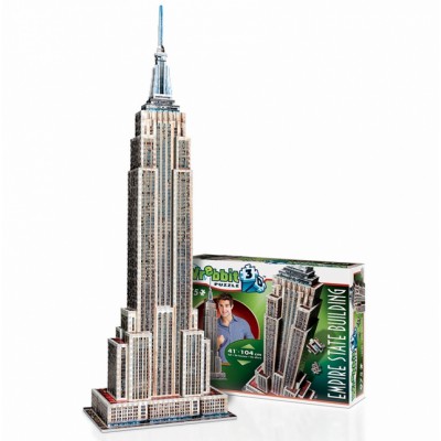 Wrebbit 3D 3D Puzzle - New-York: Empire State Building 975 Teile Puzzle Wrebbit-3D-2007