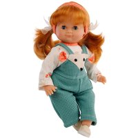 Puppe SCHLUMMERLE (32cm) mit roten Haaren/blauen Augen