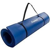 ScSPORTS® Gymnastikmatte dick & rutschfest, Yoga-Matte mit Schultergurt, 190 cm x 100 cm x 1,5 cm, universeller Einsatz im Fitnessstudio oder zu Hause (veilchenblau)