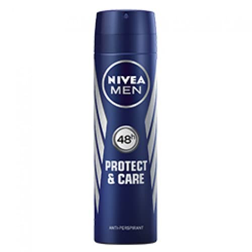 6er Pack - Nivea Deospray Men - Protect & Care - 150 ml