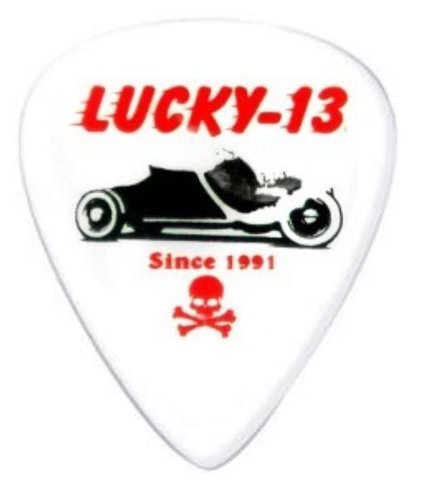 Dunlop l01r60 Lucky 13 Gitarre Picks – 36/Tasche Rodder 1.0mm