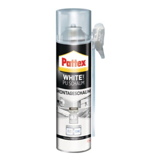 1K-Montageschaum White Line PUW50 500 ml B2 weiß m.Einw.-Handsch.Dose PATTEX