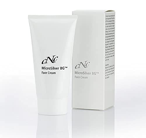 CNC cosmetic - Face Cream - MicroSilver BG TM - beruhigt irritierte, gereizte Haut, stärkt die Schutzbarriere der Haut - Meerwasser, Vitamin E, Zink, Silber 50ml