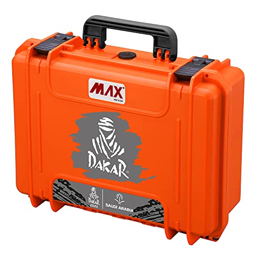 MAX - MAX430S-DKR-ORANGE luftdichter Koffer Serie Dakar, orange, 426 x 290 x 159 mm