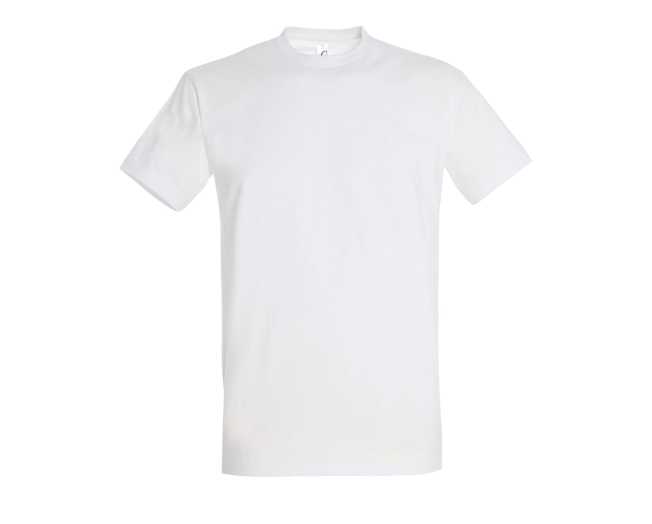 Sols 12er Pack s Imperial T-Shirts Übergrößen XS bis 5XL (4XL, Weiß)