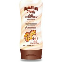 Hawaiian Tropic Silk Hydration Moisturisation SPF 50 Pflege Solar – 180 ml (Pack 2)