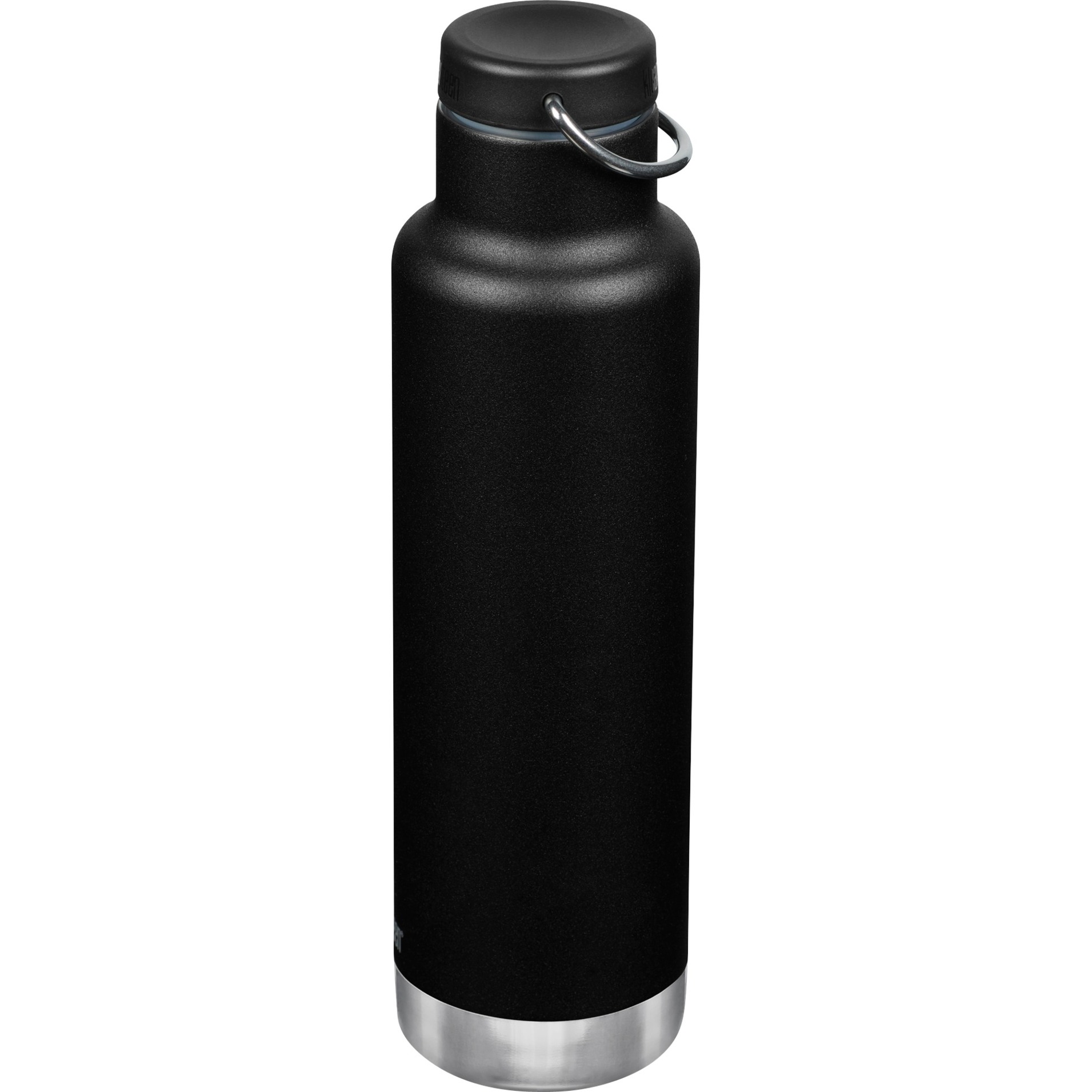 Vakuum Edelstahl-Isolierflasche klean kanteen® Classic Black, 592 ml, Loop Cap schwarz