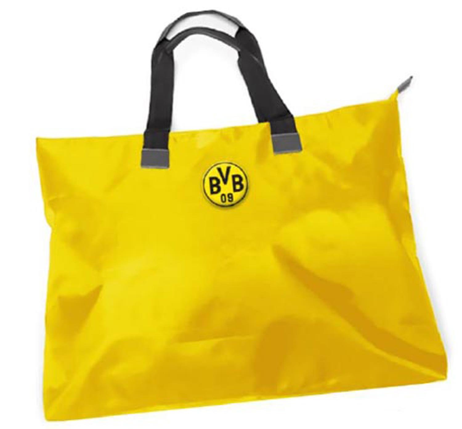 MarkenMerch Strandtasche Borussia Dortmund, 62 cm, Gelb Mit Logo