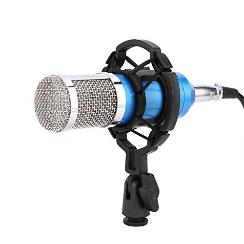 Kondensatormikrofon, Studio-Tonaufnahmemikrofon mit Anti-Schock-Halterung für Radio Broadcasting Studio, Voice-Over-Tonstudio, Aufnahme usw.