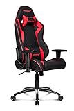 AKRacing Chair Core SX Gaming Stuhl, PU-Kunstleder, Schwarz/Rot, 5 Jahre Herstellergarantie
