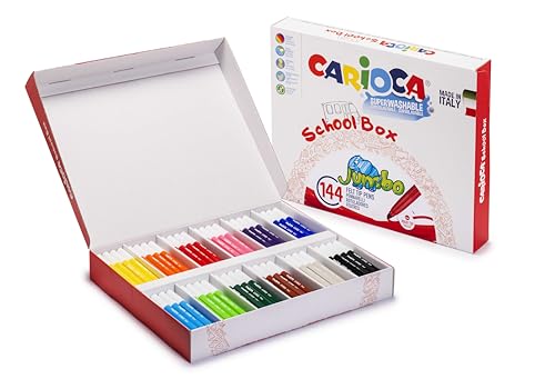 CARIOCA Maxi Jumbo School Box – 144 Stück, 42826/B