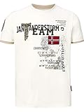 Jan Vanderstorm Herren T-Shirt Sölve weiß 2XL (XXL) - 60/62