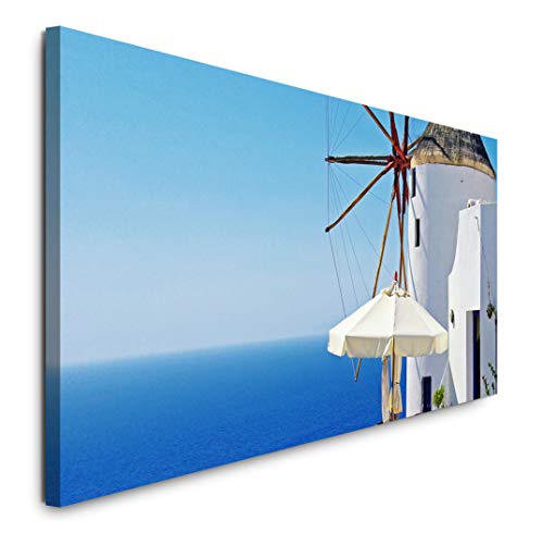 Paul Sinus Art GmbH Meer 120x 50cm Panorama Leinwand Bild XXL Format Wandbilder Wohnzimmer Wohnung Deko Kunstdrucke