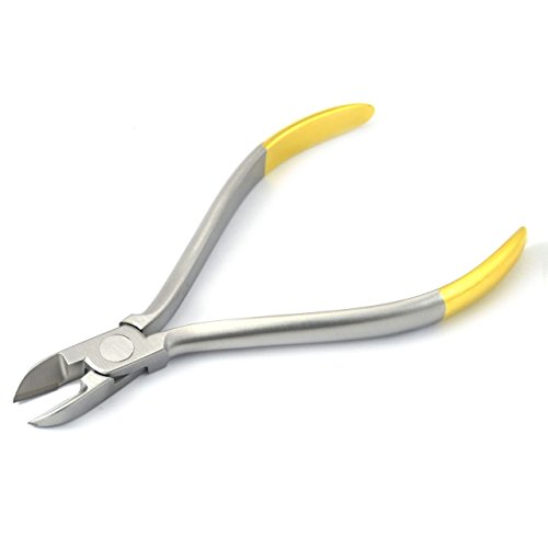 Instruments GB®-Dental Orthodontic Hard Wire Cutter Pin Ligature Cutter Plier TC Dentist, Stainless Steel, CE Approved