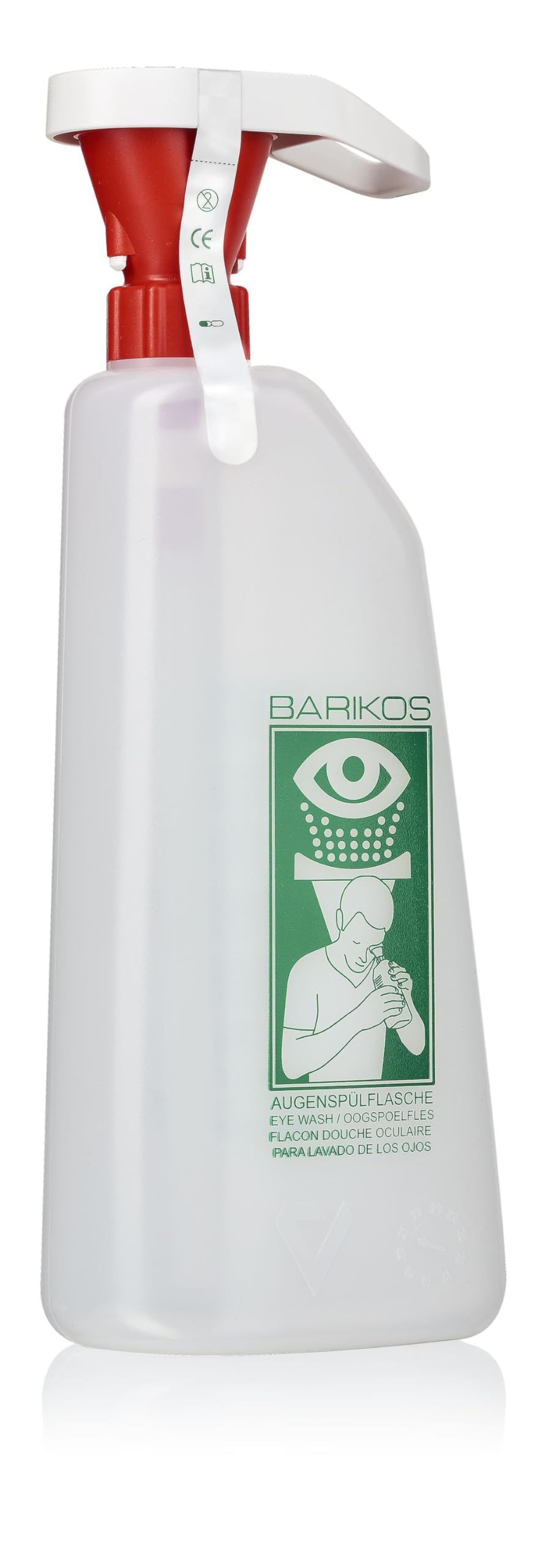 Augenspülflasche BARIKOS KS 620 ml: pH-neutrale Augendusche für Erste Hilfe am Auge